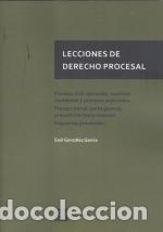 B&uuml;cher: LECCIONES DERECHO PROCESAL /PROCESO CIVIL EJECUCION - GONZALEZ GARCIA, SAUL