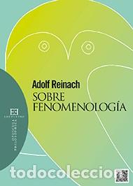 Libros: SOBRE FENOMENOLOGIA - REINACH, ADOLF, - Foto 1