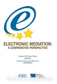 Libros: ELECTRONIC MEDIATION/A COMPARATIVE PERSPECTIVE - BUJOSA VADELL, LORENZO M., - Foto 1