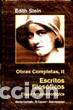 Libros: EDITH STEIN OBRAS COMPLETAS II - STEIN, EDITH,