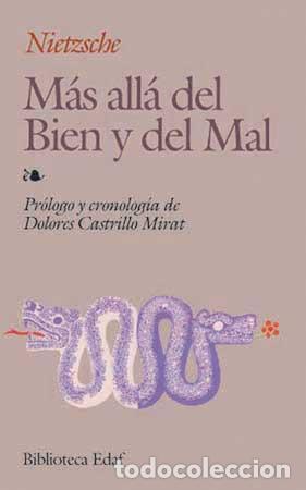 Libros: MAS ALLA DEL BIEN Y DEL MAL - NIETZSCHE, FRIEDRICH WILHELM, - Foto 1
