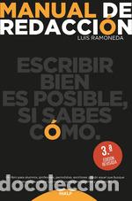Libros: MANUAL DE REDACCI&Oacute;N - RAMONEDA MOLINS, LUIS, - Foto 1