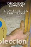 Libros: ENSAYOS CRITICOS E HISTORICOS 1 - NEWMAN, JOHN HENRY, - Foto 1