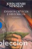 Libros: ENSAYOS CRITICOS E HISTORICOS 2 - NEWMAN, JOHN HENRY, - Foto 1