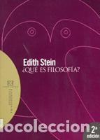 Libros: QUE ES FILOSOFIA? - STEIN, EDITH, - Foto 1