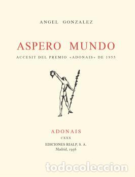 Libros: &Aacute;SPERO MUNDO - GONZ&Aacute;LEZ, &Aacute;NGEL, - Foto 1
