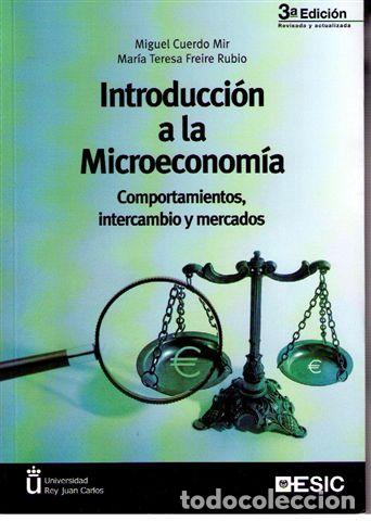 Libros: INTRODUCCION A LA MICROECONOMIA (3&ordf; EDICION) - CUERDO MIR, MIGUEL, - Foto 1