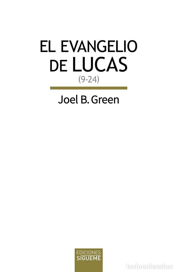 Libros: EL EVANGELIO DE LUCAS (9-24) - GREEN, JOEL B. - Foto 1