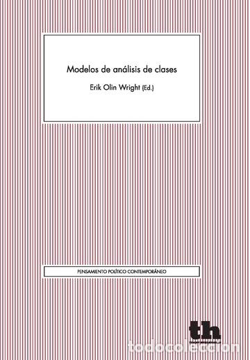 Libros: MODELOS DE ANALISIS DE CLASES - WRIGHT, ERIK OLIN, - Foto 1