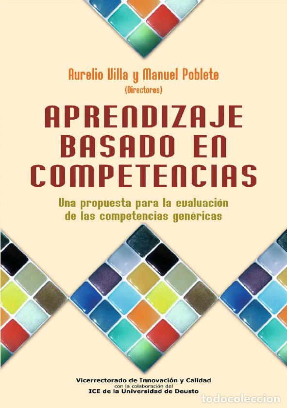 Libros: APRENDIZAJE BASADO EN COMPETENCIAS - POBLETE RUIZ, MANUEL, - Foto 1