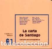 Libros: CARTA DE SANTIAGO, LA CB/061 - VV.AA.,