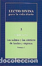 Libros: SALMOS Y LOS CANTICOS DE LAUDES Y VISPERAS/03 - ZEVINI, GIORGIO, - Foto 1