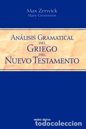 Libros: ANALISIS GRAMATICAL DEL GRIEGO DEL... IEB/19 - ZERWICK, MAXIMILIAN, - Foto 1