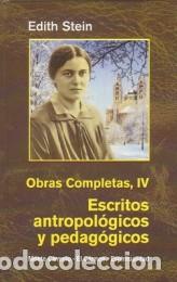Libros: EDITH STEIN OBRAS COMPLETAS IV - STEIN, EDITH, - Foto 1