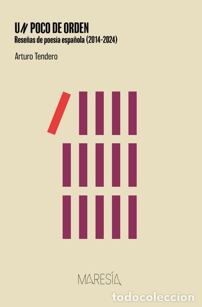 Libros: UN POCO DE ORDEN - ARTURO TENDERO L&Oacute;PEZ, - Foto 1