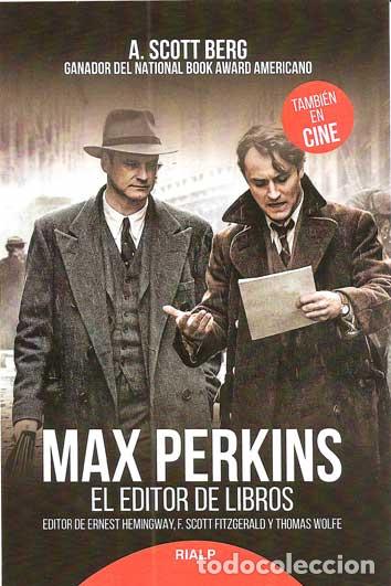 Libros: MAX PERKINGS/EL EDITOR DE LIBROS - SCOTT BERG, ANDREW, - Foto 1