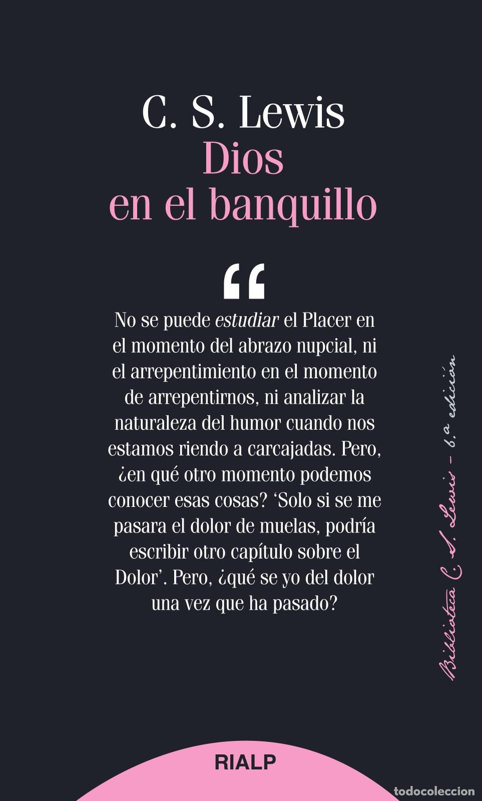 Libros: DIOS EN EL BANQUILLO (6&ordf; EDICION) - LEWIS, CLIVE STAPLES, - Foto 1