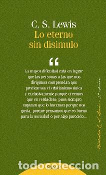 Libros: LO ETERNO SIN DISIMULO (3&ordf; EDICION) - LEWIS, CLIVE STAPLES, - Foto 1