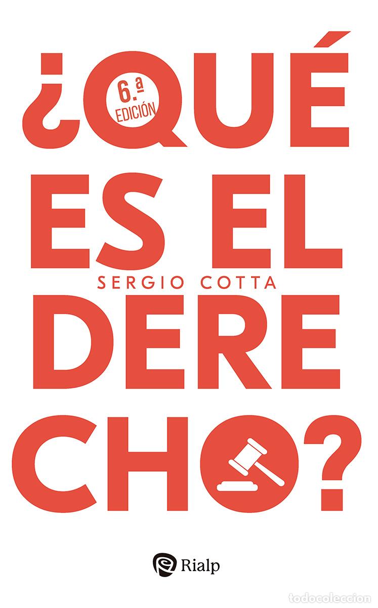 Libros: QU&Eacute; ES EL DERECHO? - COTTA, SERGIO - Foto 1