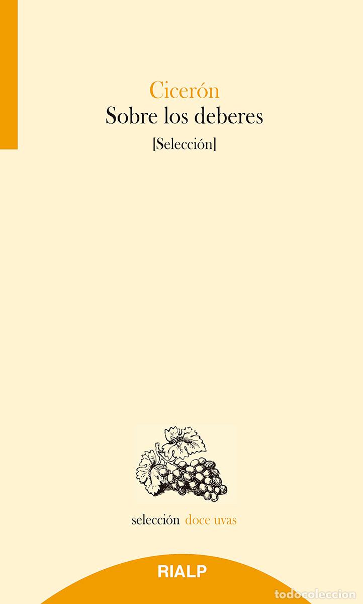Libros: SOBRE LOS DEBERES - CICERON, MARCO TULIO, - Foto 1