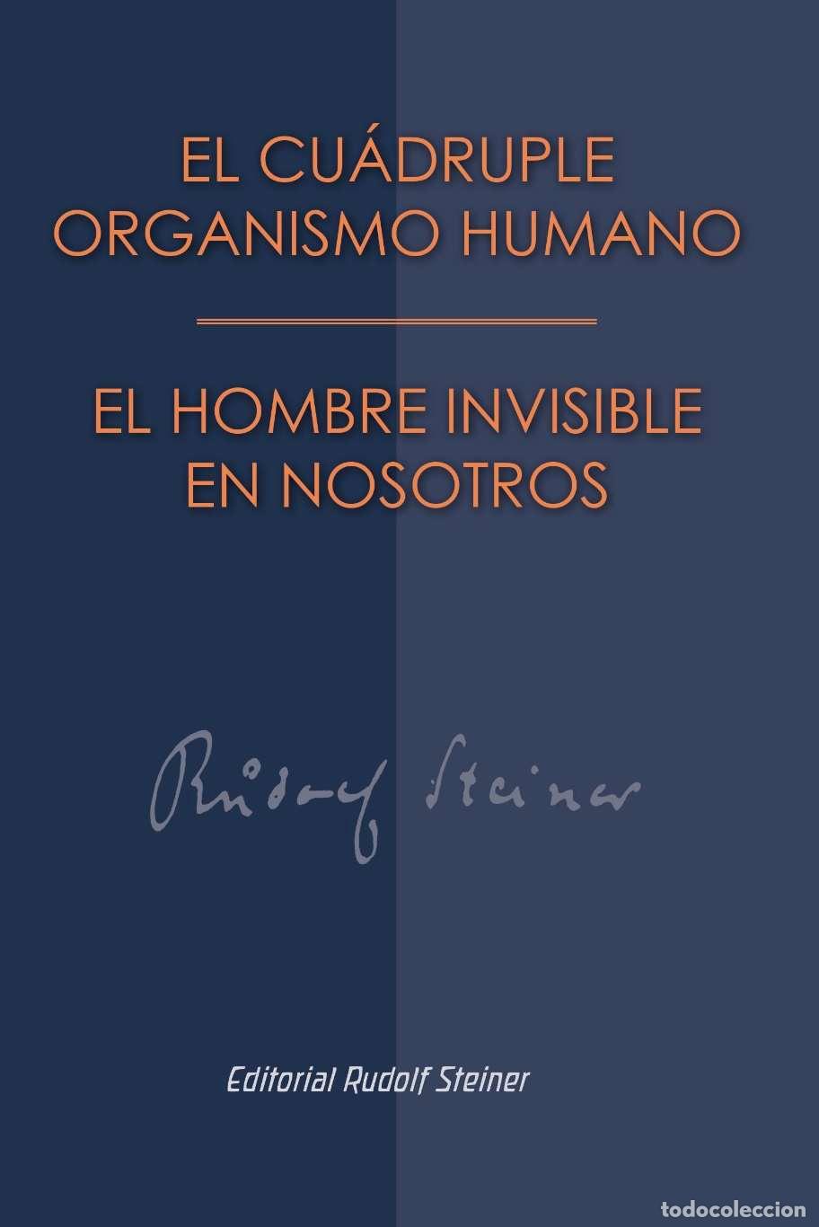Libros: CUADRUPE ORGANISMO HUMANO, EL - RUDOLF STEINER, - Foto 1