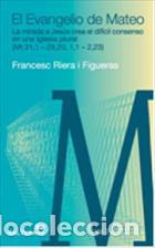 Libros: EVANGELIO DE MATEO, EL 2 - RIERA I FIGUERAS, FRANCESC, - Foto 1