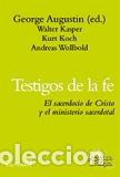 Libros: TESTIGOS DE LA FE - KASPER, WALTER, - Foto 1