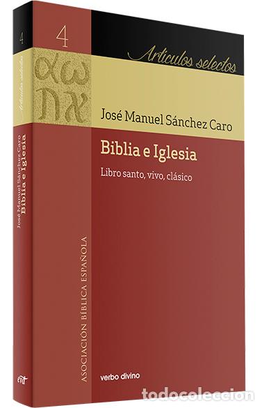 Libros: BIBLIA E IGLESIA - SANCHEZ CARO, JOSE MANUEL, - Foto 1