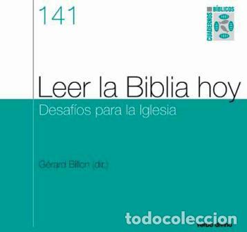 Libros: LEER LA BIBLIA HOY CB/141 - BILLON, GERARD, - Foto 1