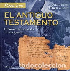 Libros: &rdquo;PARA LEER AL ANTIGUO TESTAMENTO &rdquo;&rdquo;NUEVO&rdquo;&rdquo;&rdquo; - BILLON, GERARD, - Foto 1