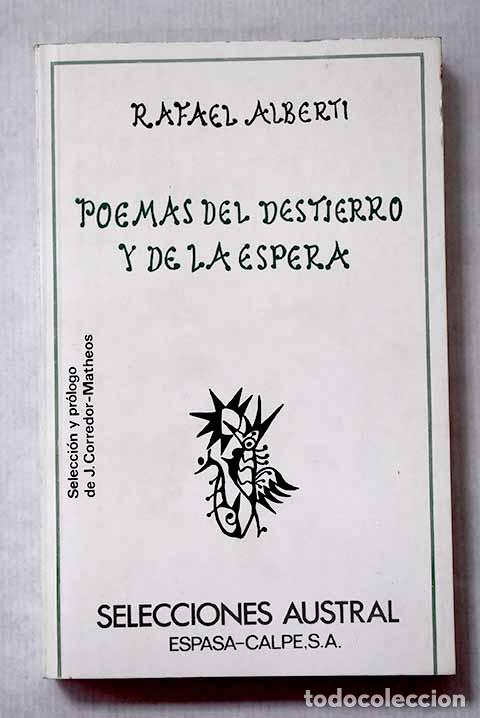 Libros: Poemas del destierro y de la espera.- Alberti, Rafael - Foto 1