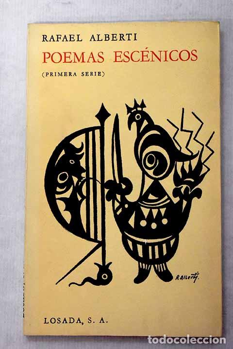 Libros: Poemas esc&eacute;nicos: (Primera serie).- Alberti, Rafael