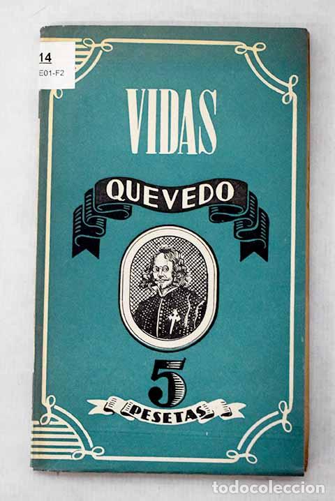 Libros: Quevedo: Espina, Antonio.- Espina, Antonio - Foto 1