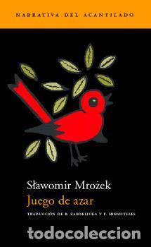Libros: JUEGO DE AZAR N-4 - MROZEK, SLAWOMIR, - Foto 1