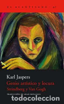 Libros: GENIO ARTISTICO Y LOCURA - JASPERS, KARL, - Foto 1
