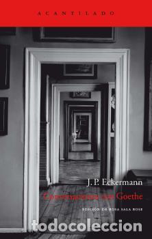 Libros: CONVERSACIONES CON GOETHE - ECKERMANN, JOHANN PETER, - Foto 1