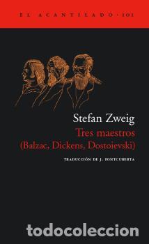 Libros: TRES MAESTROS - ZWEIG, STEFAN, - Foto 1