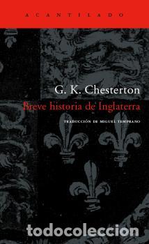 Libros: BREVE HISTORIA DE INGLATERRA - CHESTERTON, G.K., - Foto 1