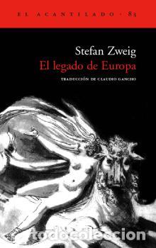 Libros: LEGADO DE EUROPA, EL - ZWEIG, STEFAN, - Foto 1