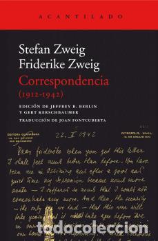 Libros: CORRESPONDENCIA 1912-1942 - ZWEIG, STEFAN,