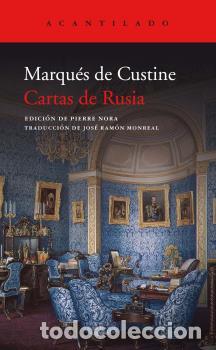 books: CARTAS DE RUSIA - MARQU&Eacute;S DE CUSTINE,