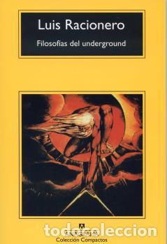 Libros: FILOSOF&Iacute;AS DEL UNDERGROUND -CM - RACIONERO GRAU, LUIS, - Foto 1