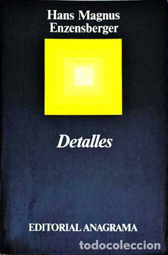 Libros: DETALLES - ENZENSBERGER, HANS MAGNUS, - Foto 1