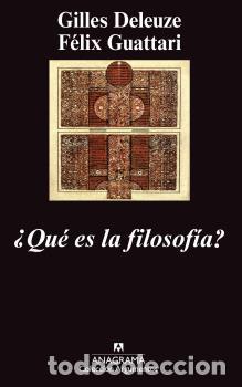 Libros: QU&Eacute; ES LA FILOSOF&Iacute;A? - DELEUZE, GILLES, - Foto 1