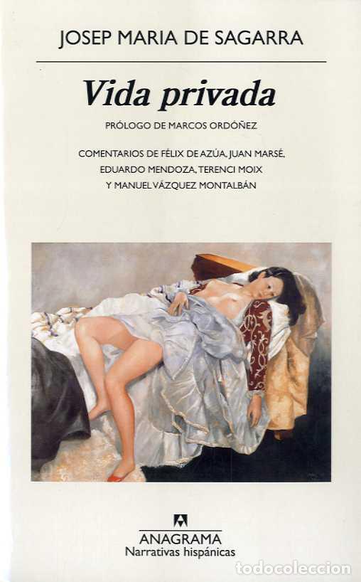 Libros: VIDA PRIVADA - DE SAGARRA, JOSEP MARIA, - Foto 1