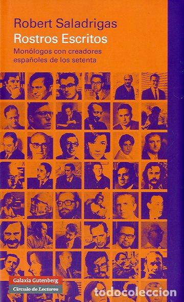 Libros: ROSTROS ESCRITOS - SALADRIGAS, ROBERT, - Foto 1
