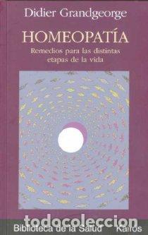 Libros: HOMEOPATIA -BS - GRANDGEORGE, DIDIER, - Foto 1