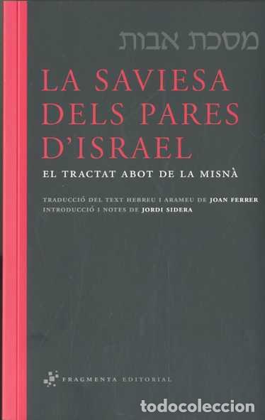 Libros: SAVIESA DELS PARES D&acute;ISRAEL - FERRER, JOAN, - Foto 1