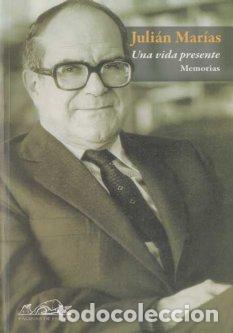 Libros: VIDA PRESENTE - MARIAS, JULIAN, - Foto 1