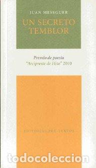 Libros: SECRETO TEMBLOR - MESEGUER, JUAN, - Foto 1